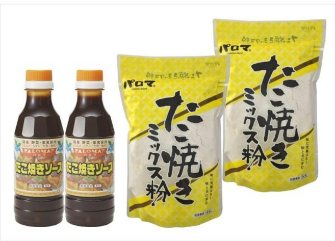 오사카 일본 타코야끼 소스 팔로마 믹스 가루 세트, 사이즈, 1개, 700g