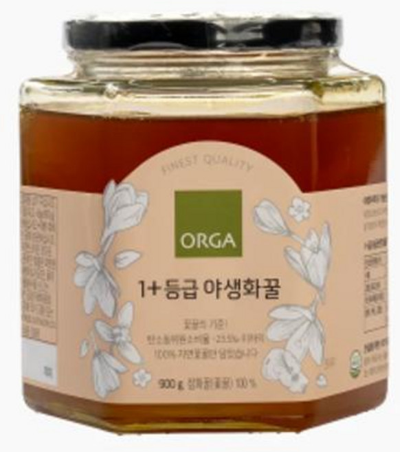 풀무원 1+등급 프리미엄 야생화꿀 900g 1개