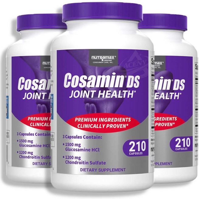 Nutramax 뉴트라맥스 코사민 DS 조인트 헬스 210캡슐, 3개, 210정