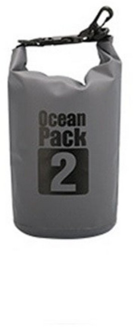 메쉬백 방수파우치 수영가방, C-그레이 2L