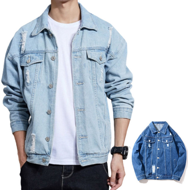남자청자켓 데님자켓 빈티지 2컬러
