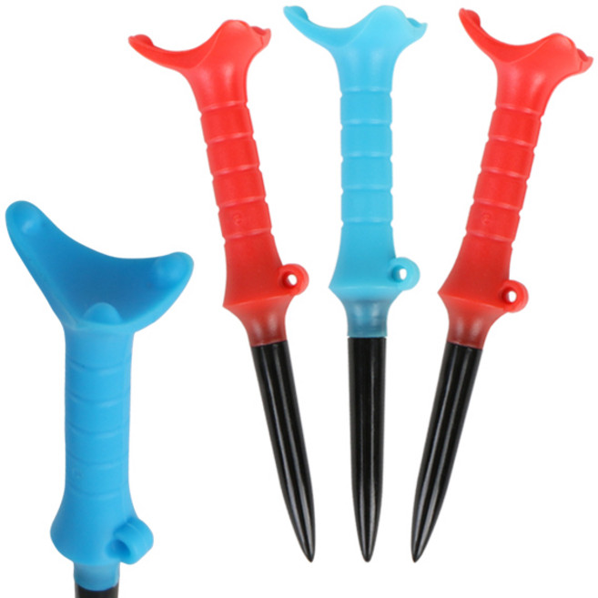 카시야골프 에이밍 트리플 골프티 3p, 랜덤발송, 3개