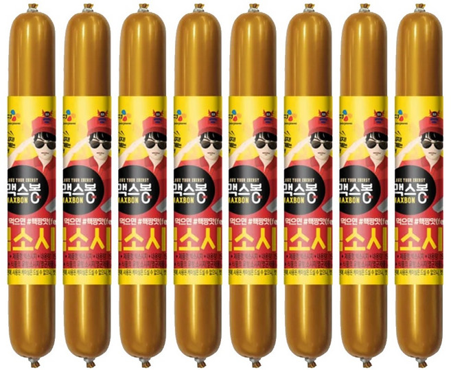 CJ 맥스봉 빅소시지 150g, 8개
