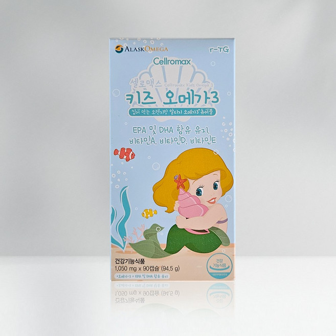 셀로맥스 키즈 오메가3 90캡슐 1개월분, 1개, 90정