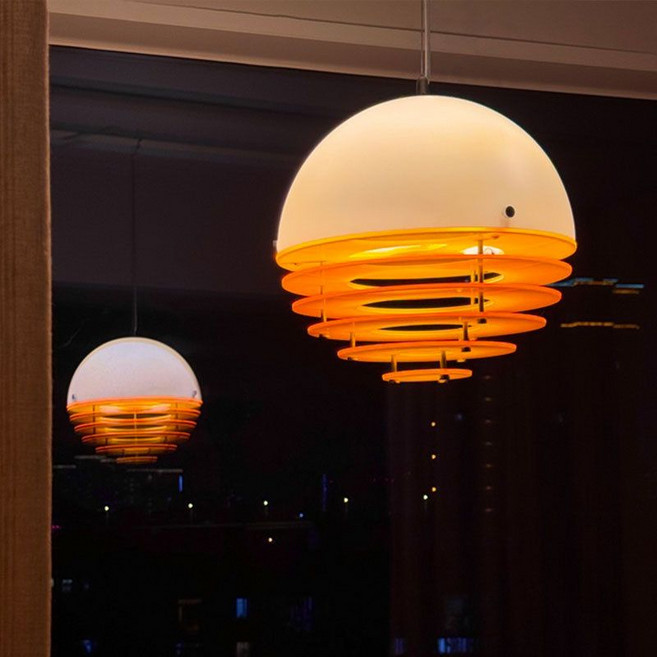 선셋 일몰 조명 식탁등 인테리어 카페 포인트등 전등 모던 원형 식탁조명 주방조명 거실등