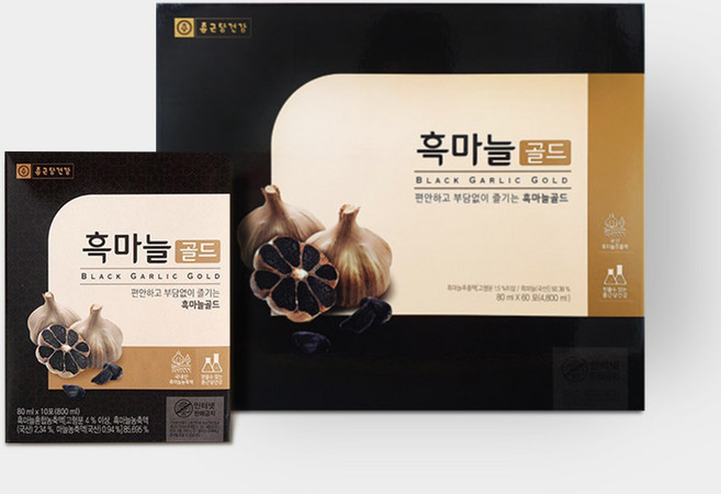 종근당건강 흑마늘골드60포, 1세트