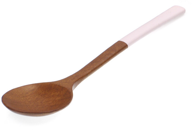 해피존 옻칠 벚꽃 손잡이 죽 스푼(대), 1개