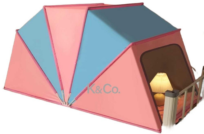 원터치 난방 텐트 1인용 보온 싱글 집안 접이식 사각 방풍