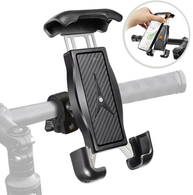 코시 자전거 오토바이 휴대폰 거치대 ST2161BK, 1개