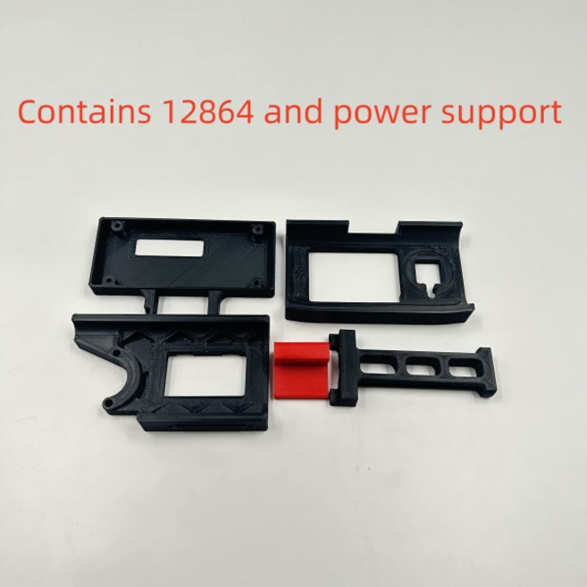TURUI Voron 2.4 인쇄 부품 메인 폴리메이커 Abs V2 4 키트 무브먼트 구조 스텔스버너 필요, 03 V6 printhead, 01 Afterburner