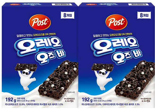 포스트 오레오 오즈바 192g 2개