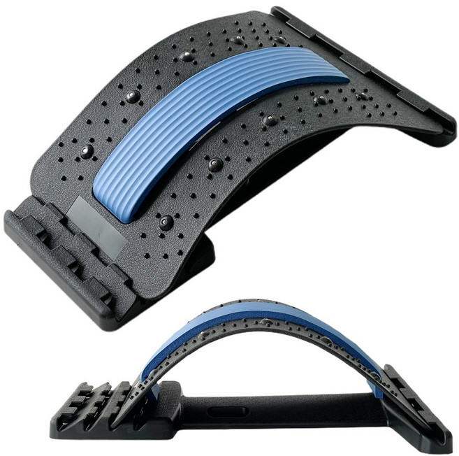 4단계 척추 등 허리 스트레칭 기구 운동 지압기, 단품, 1개