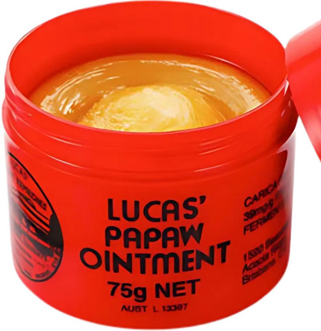 Lucas' Papaw 木瓜霜 護唇膏 萬用膏, 75g, 1個, 無香