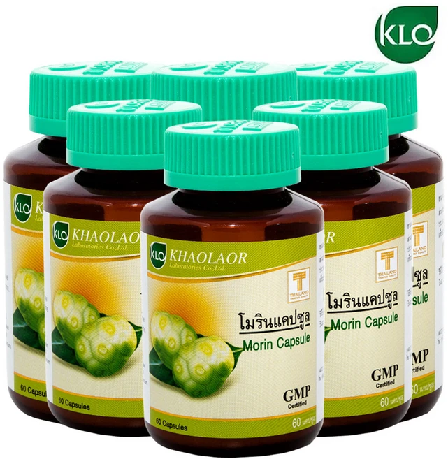 카오라어 태국 노니 캡슐(60정) x 6개(6개월분), 6개, 200mg - 쿠팡