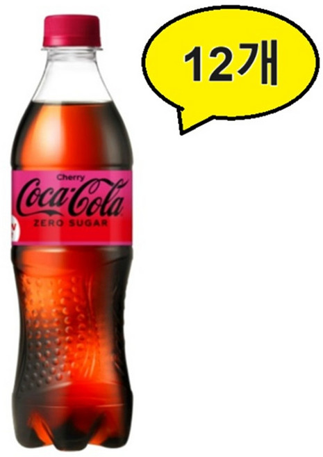 [본사직영] 코크제로 체리, 500ml, 12개