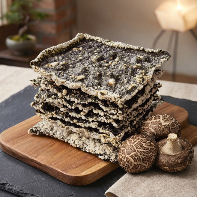 바삭 찹쌀 김부각 100g, 4개