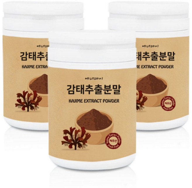 감태추출물 제주감태 감태 분말 가루 차 감태잎 수면에좋은 숙면 피로회복 갱년기 보조식품 국산, 230g, 3개