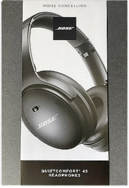 보스 QC45 무선 헤드폰, 트리플 블랙, BOSE QC45