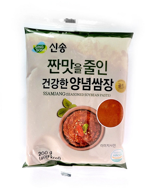 늘바른 신송 짠맛줄인 양념쌈장, 200g, 5개