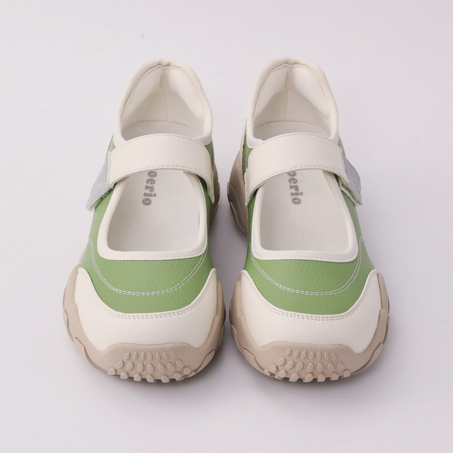 슈리오 여성 논슬립 벨크로 메리제인 캐주얼 스니커즈 4cm