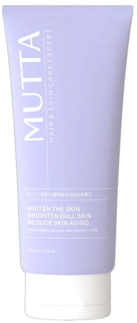 MUTTA 沐塔 2%傳明酸冰河炫白身體乳, 1個, 200ml