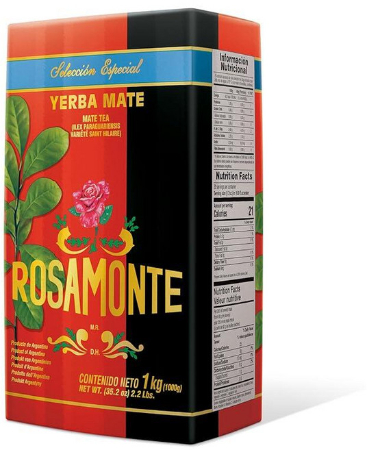 Rosamonte Yerba mate 마테차 1000g, 1개입, 1kg
