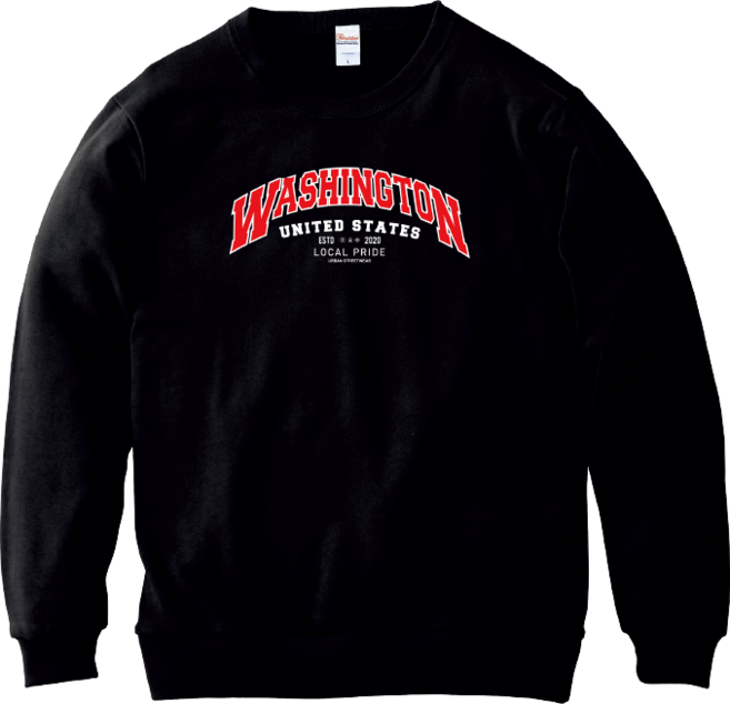 워싱턴 DC 맨투맨 남여공용맨투맨