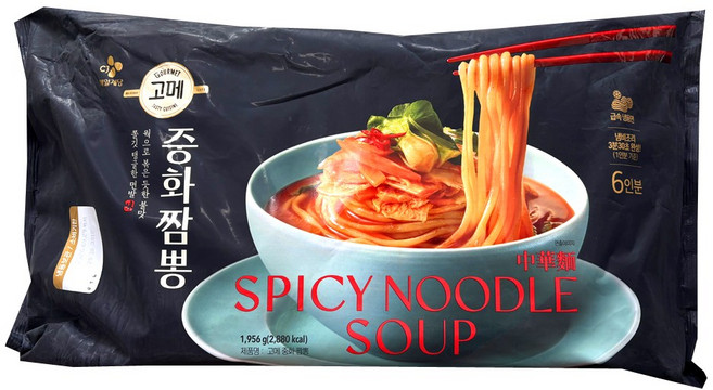 코스트코 CJ 고메 중화짬뽕 1956g(6인분)/냉동, (매장정품) CJ제일제당 코스트코 CJ 고메 중화짬뽕, 1개, 1.956kg