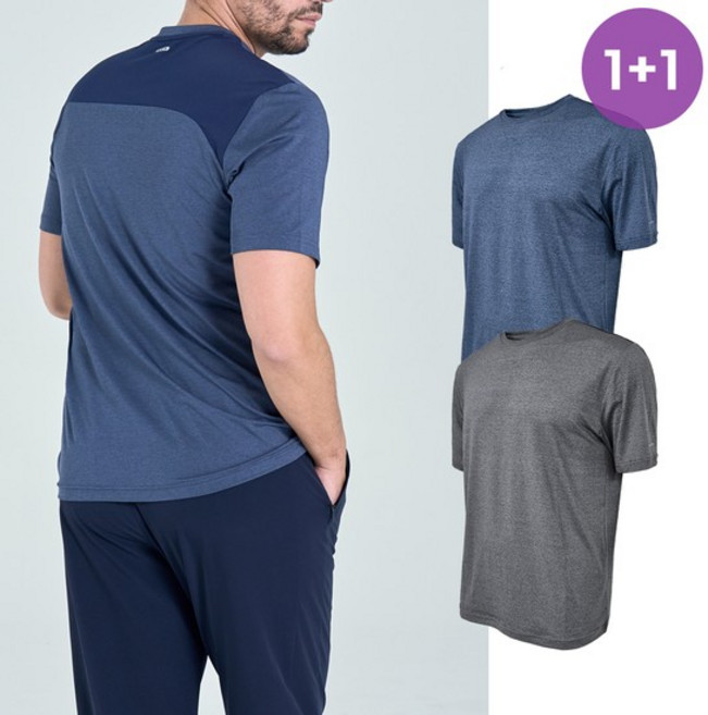 [1+1] 남성 프레쉬 스포츠 티셔츠 MVT4268