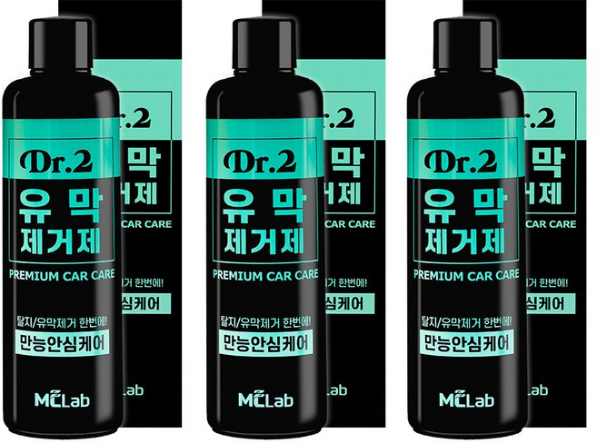 엠씨랩 닥터2 유막제거제, 300ml, 3개