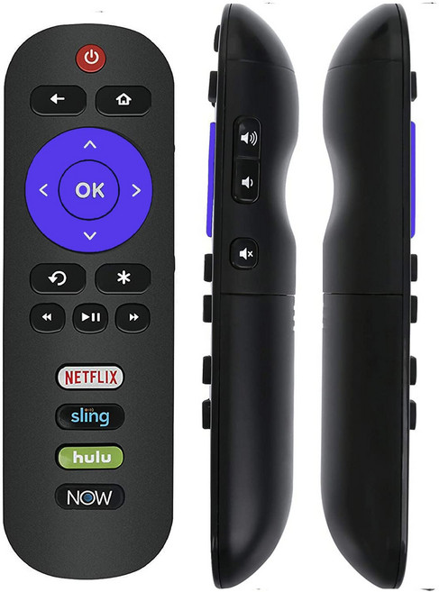 TCL Roku TV 리모컨 모든 TCL Roku 스마트 L Remote Control Replacement for TCL Roku TV Remote All TCL Roku Sma, 1개