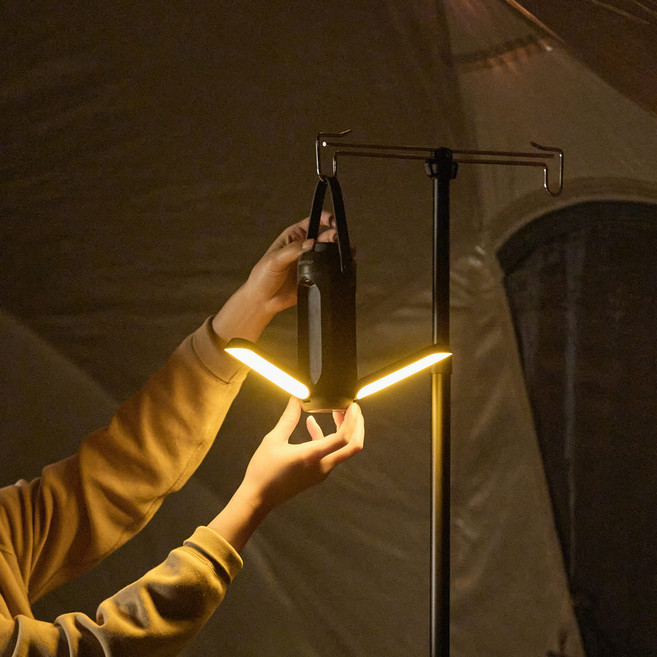 버티탭 캠핑랜턴 10000mAh LED작업등 충전식조명 텐트조명 캠핑전등 감성랜턴 렌턴충전식 렌턴 감성램프, 그레이, 1개