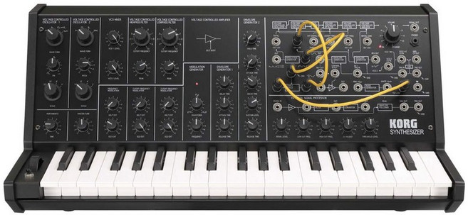 KORG MS-20 mini MIDI IN USB (코르그) 아날로그 모노 포닉 신디사이저 단자 탑재, 상세페이지 참조