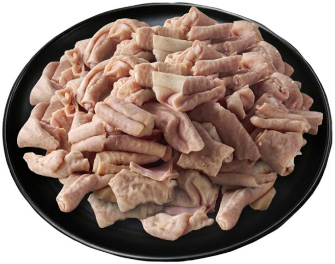 [미트애/미트KG]국내산 삶은 절단 돼지곱창 돼지소창 볶음 순대국 국밥 전골, 1개, 1kg