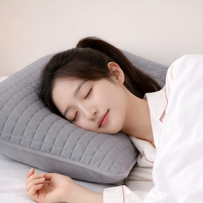 마니모아 변색 얼룩 방지 누빔 베개 커버