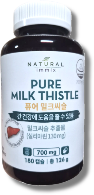 내추럴이믹스 퓨어 밀크씨슬 126g, 1개, 180정