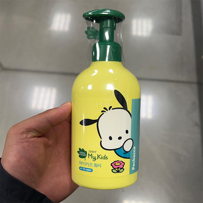 그린핑거 마이키즈 산리오 워시, 320ml, 1개