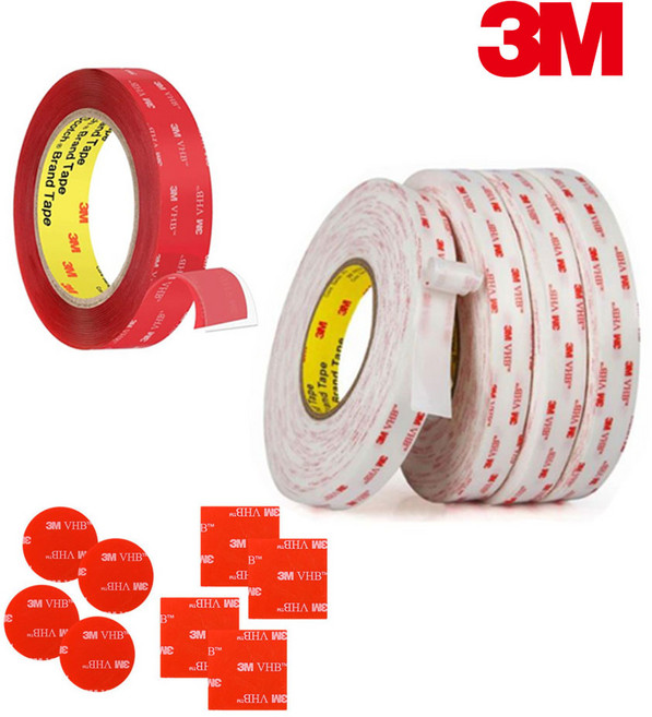 3M VHB#4950 초강력 백색 폼양면테이프 10M 대용량, 3M VHB#4950 10mmX10M, 1개