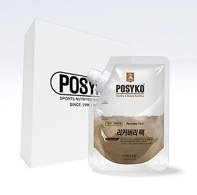 파시코 리커버리팩 프로틴 10팩 휴대용 패키지 쉐이크 보충제 파우더 프리팩 초코맛 유청 단백질, 40g, 30개