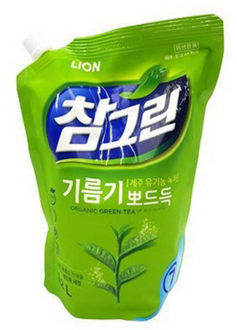 기름기뽀드득 주방세제 1.2L 리필 채소세제 양배추세척, 1개