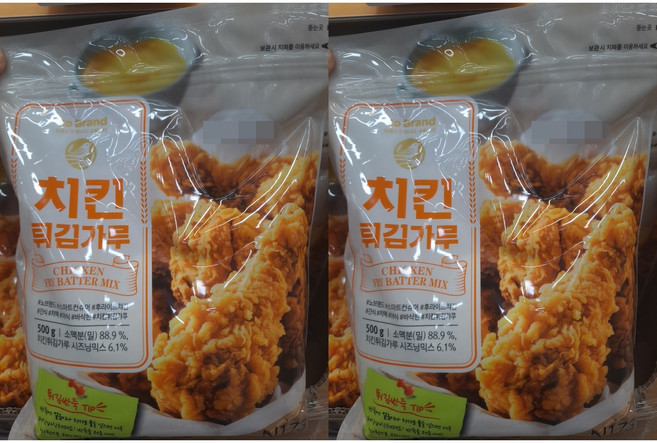 [노브랜드] 치킨튀김가루 500g, 2개