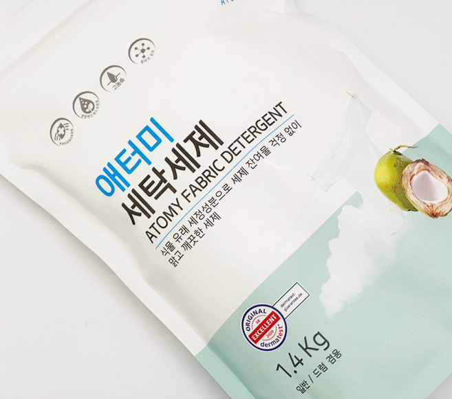 애터미 세탁세제 1.4kg, 1개