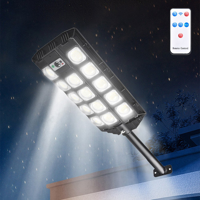 21세기트랜드 라센트 벽걸이 태양광 2835LED 364구 대형 가로등 조명 모션 센서등, 주광색