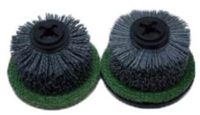 논슬립광택기 브러쉬 한쌍파워크리너 계단 청소 신주, 1개