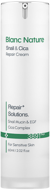 블랑네이처 스네일 모이스처 라이징 크림, 60ml, 1개