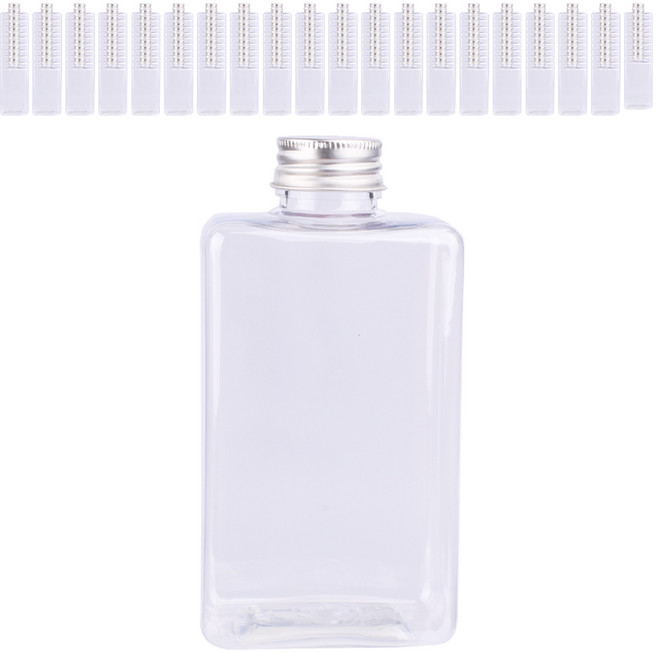 가인글로벌 통통납작페트300 페트병 알루미늄캡 실버, 200개, 300ml