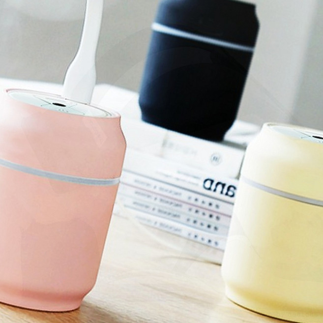 3in1 멀티펑션 USB 충전식 선풍기 가습기 무드등 여행 캠핑 휴대용 스마트, 1개, 3in1 USB선풍기+가습기+무드등-블랙