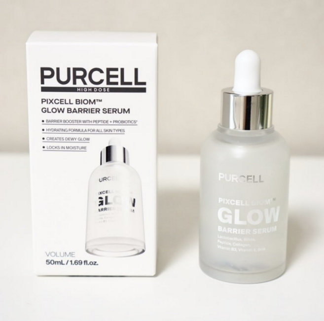 퍼셀 픽셀바이옴 글로우 배리어 세럼 깐달걀광채 윤기 광채 업, 1개, 50ml
