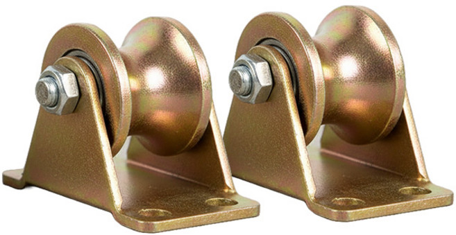 아이베란다 스틸 도르래 호차 로프용 휠 베어링, 2개