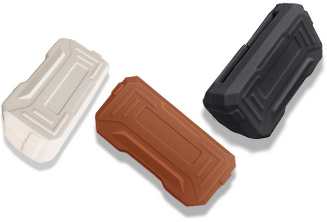 그랑 콜레오스 안전벨트 클립 실리콘 커버, 1열_콜레오스전용_브라운, 1개